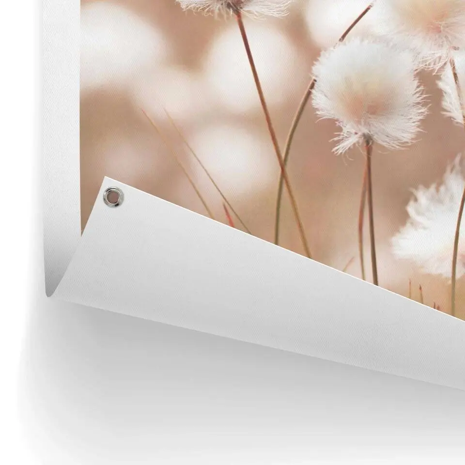 Tuinposter Katoentak - 80x60cm - Beige