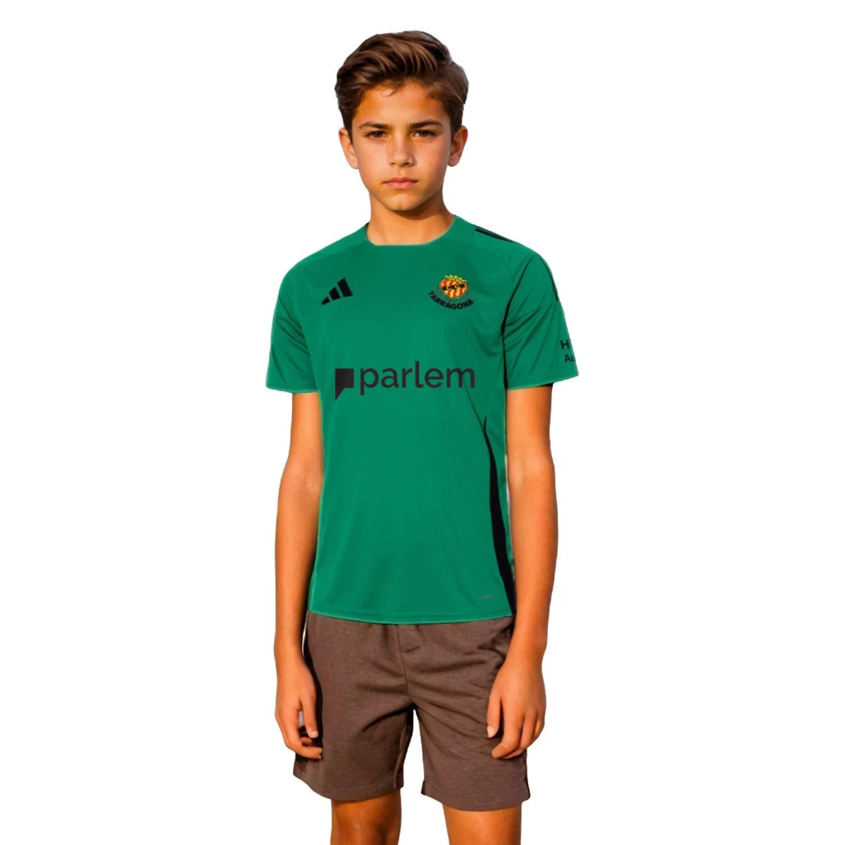 T-Shirt adidas Gimnàstic de Tarragona Segundo Equipamento 2024-2025 Criança