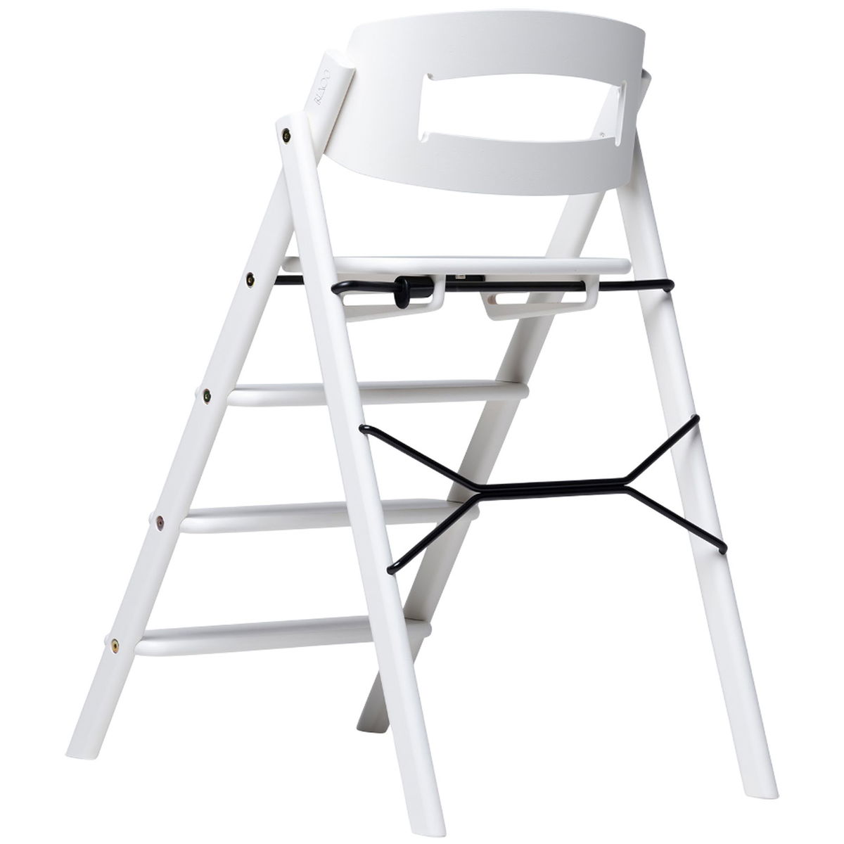 KAOSKAOS   Klapp Hochstuhl Buche white
