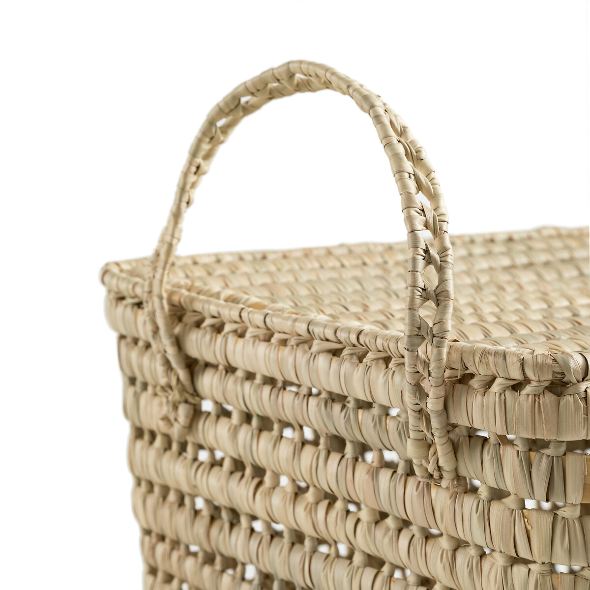 LA REDOUTE INTERIEURS<br>Cesta em folhas de palmeira, Ghada