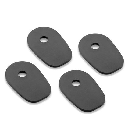 Support Clignotant Rizoma Kawasaki et Yamaha (avant ou arrière selon modèle) - Noir