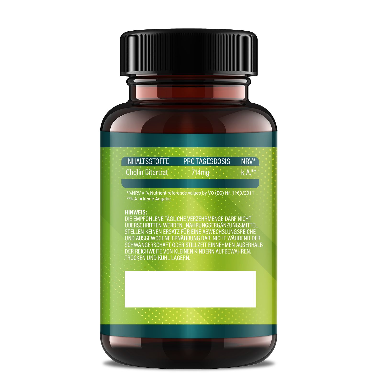 Saint Nutrition® | Cholin Bitartrat | Appetitzügler