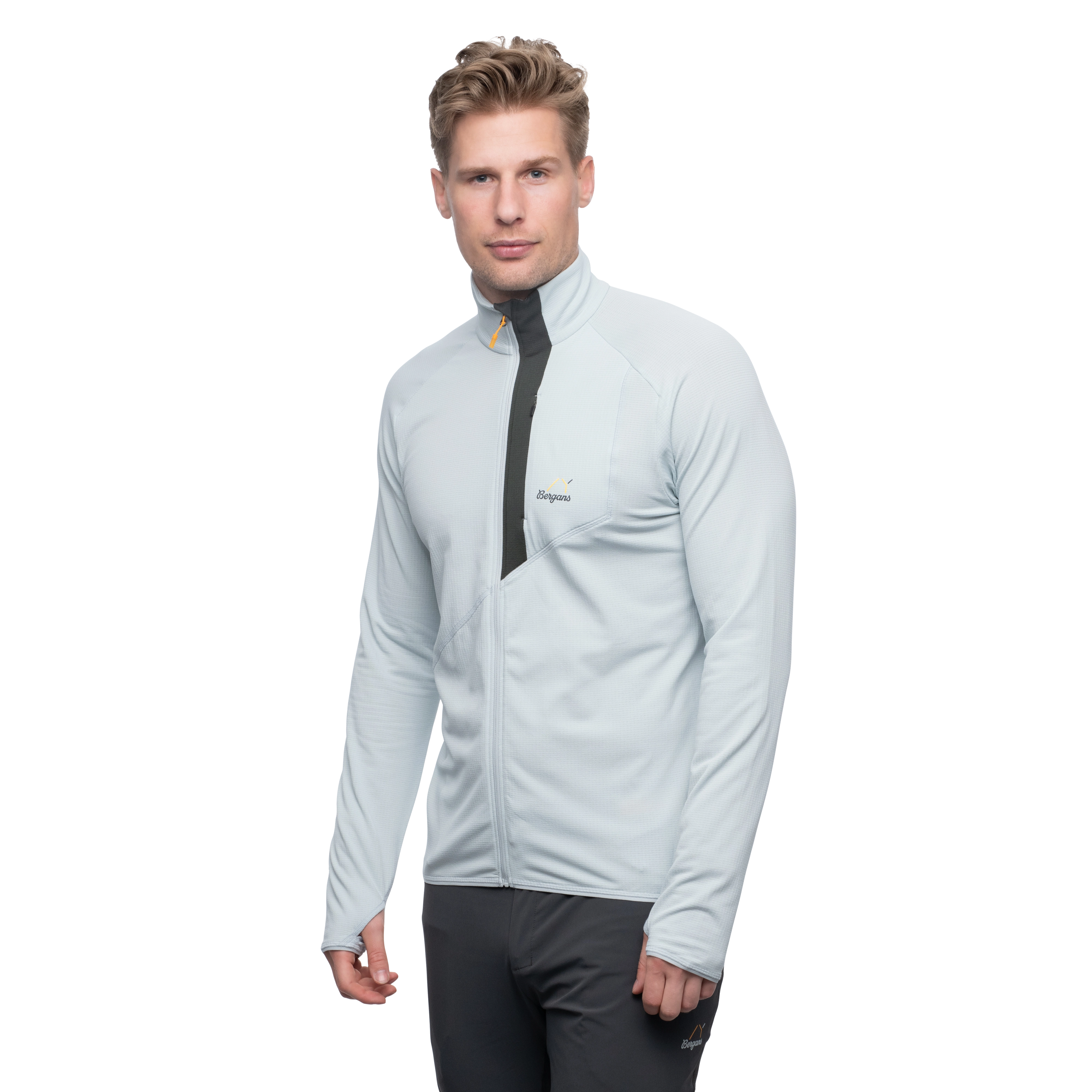 Y LightLine Essence Midlayer Jacket Men Pearl Grey