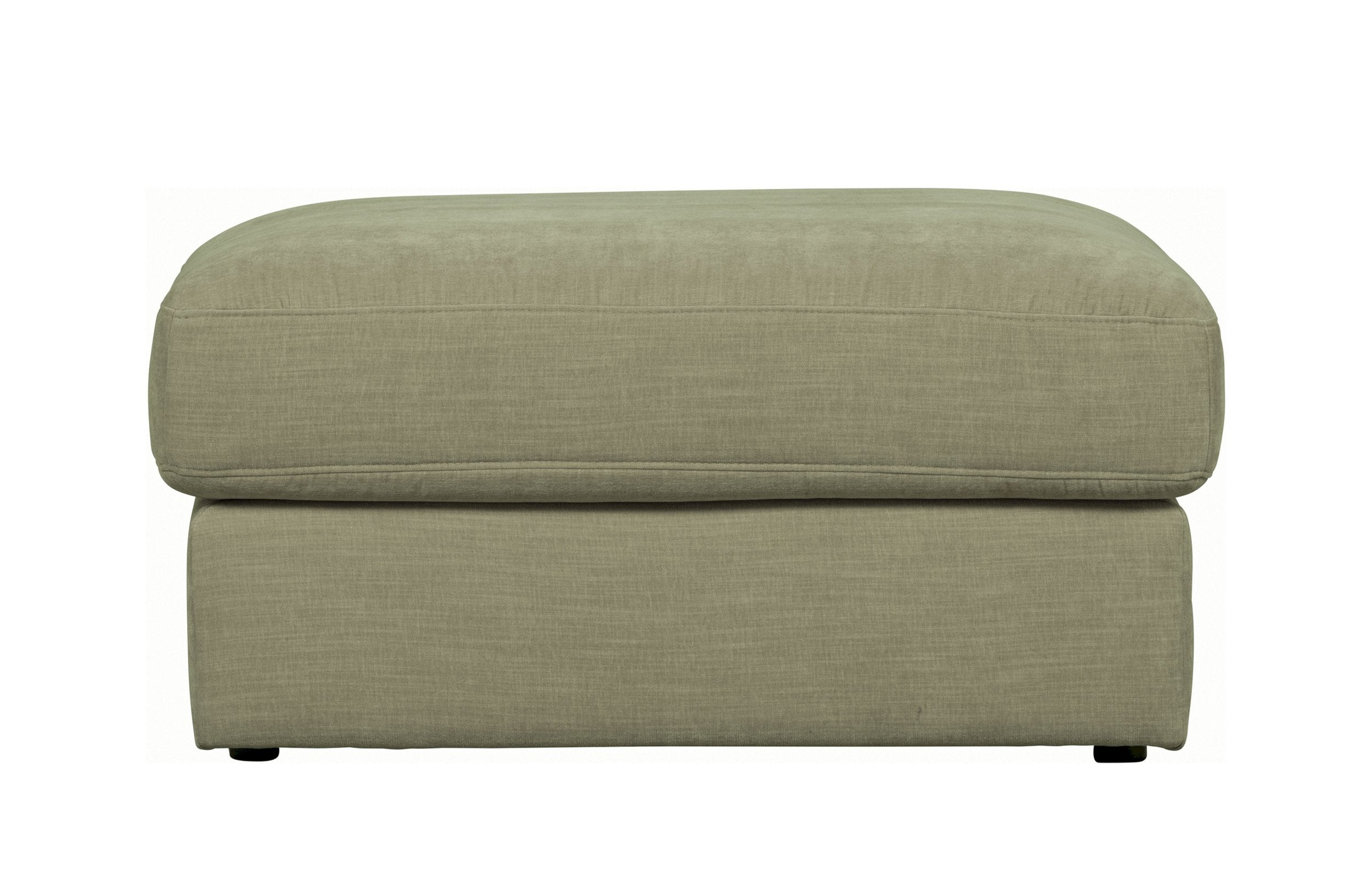 vtwonen Family Hocker - Polyester - Groen - 43x90x98