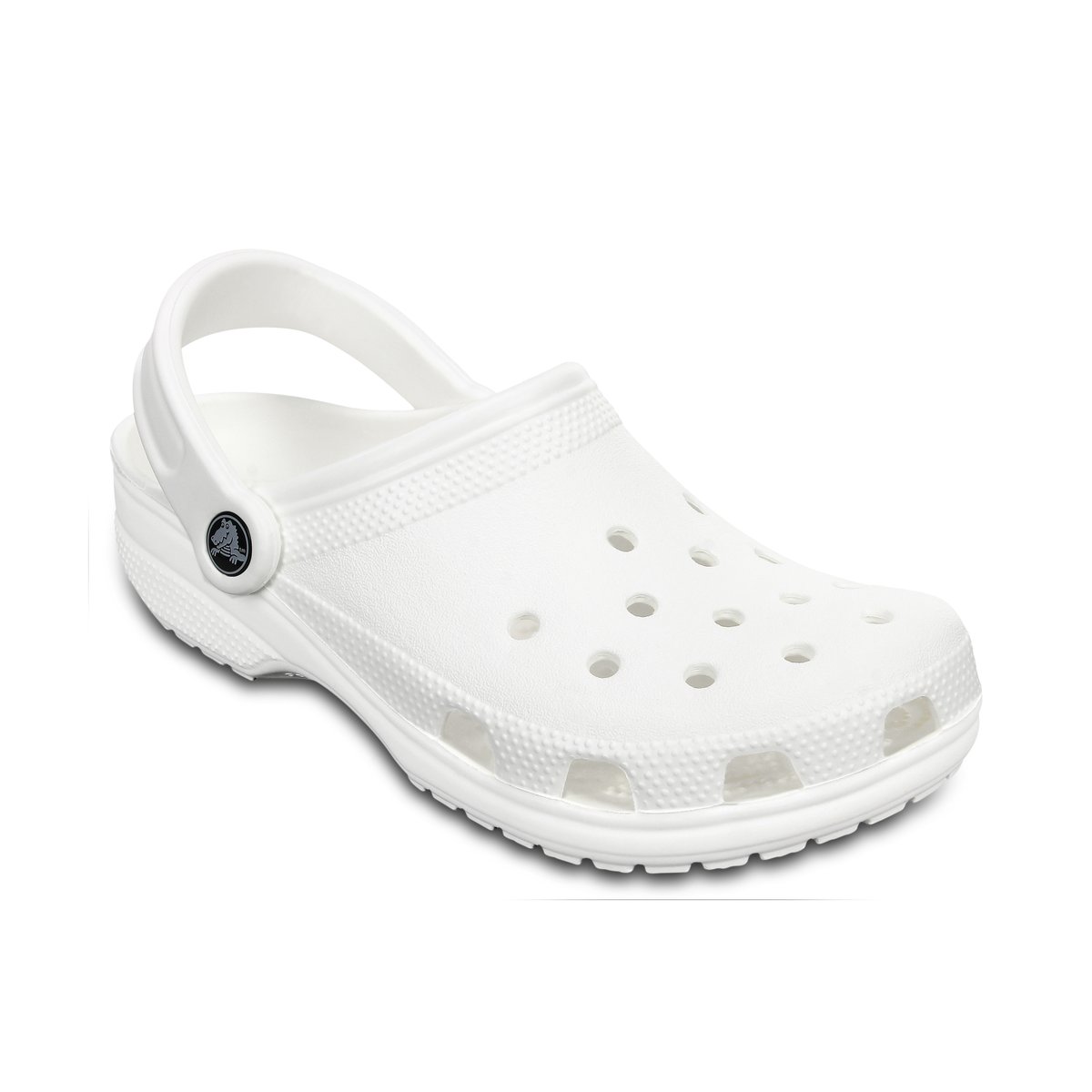 CROCS-Classic-m-Sabot d'eau - Talon plat - Blanc