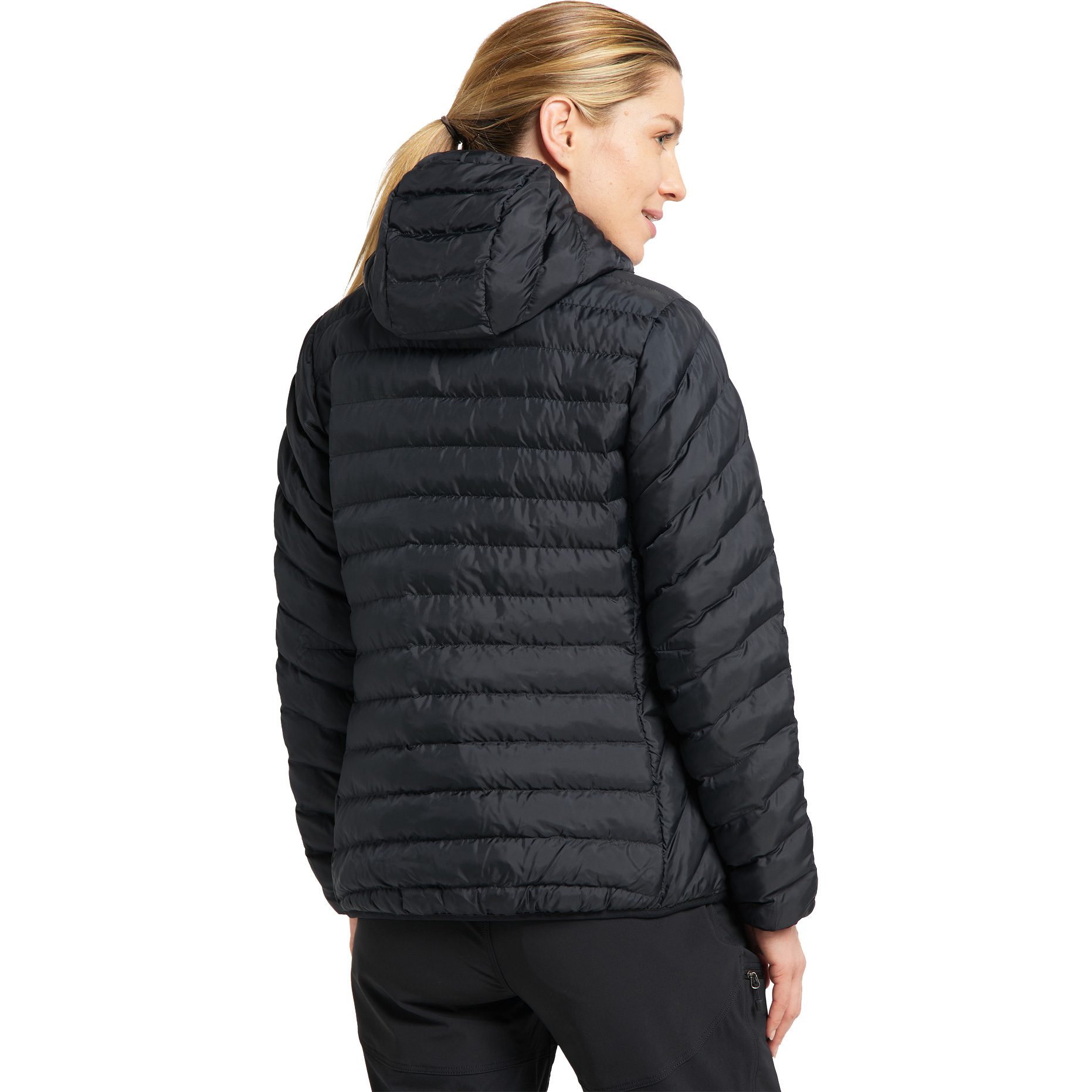 Haglöfs Särna Mimic Hood Isolationsjacke Damen true black