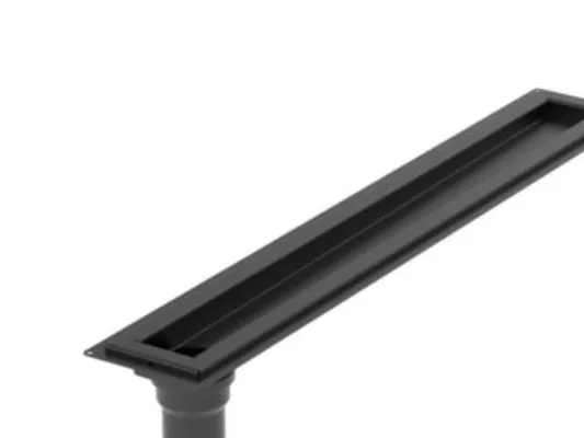 Blücher WATERL. afl.rende 800 - Gulv: beton, Sort, Udløb: Ø50mm, lodret, Stål