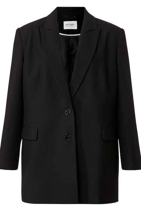Blazer, Revers, Langarm, Komplettfutter