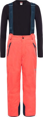 The North Face Snowquest Suspender Plus Bukse, Rocket Red