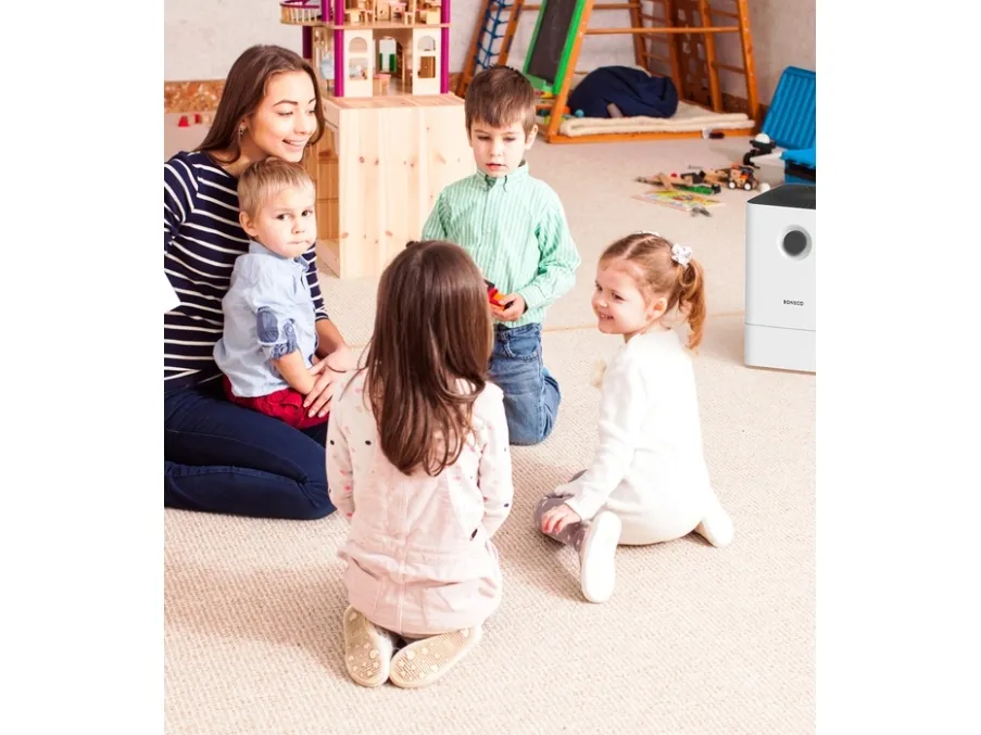Boneco W200, Hvid, 22,8 W, Vekselstrøm, 220 - 240 V, 50 / 60 Hz, 280 mm