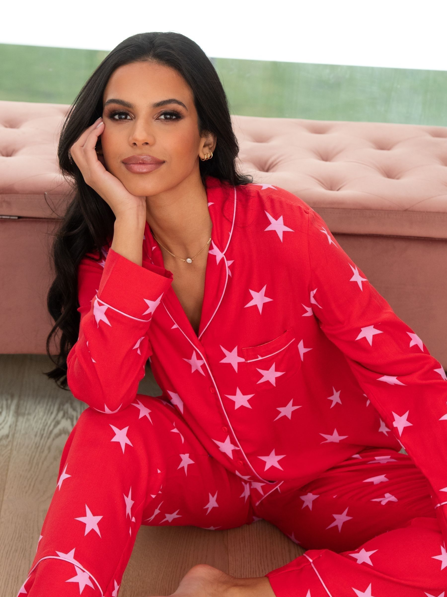 Pour Moi - Luxe pyjama van geweven keperstof