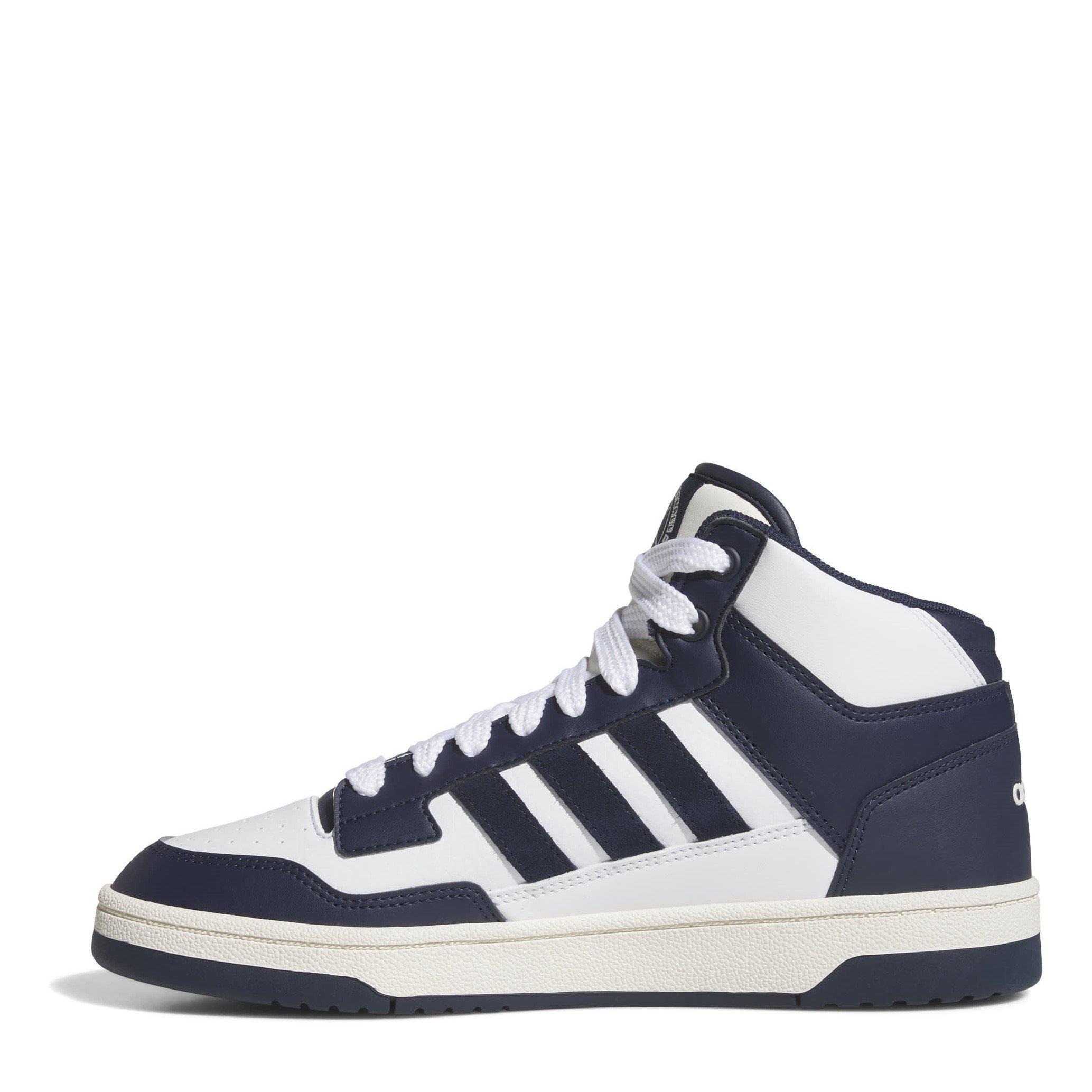 adidas Rapid Court Mid High Top Trainers Mens