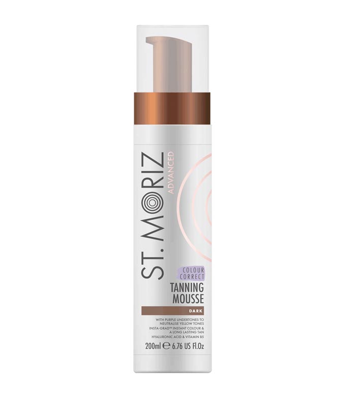 St. Moriz - Mousse Autobronzeadora Corretora de Cor - Escuro