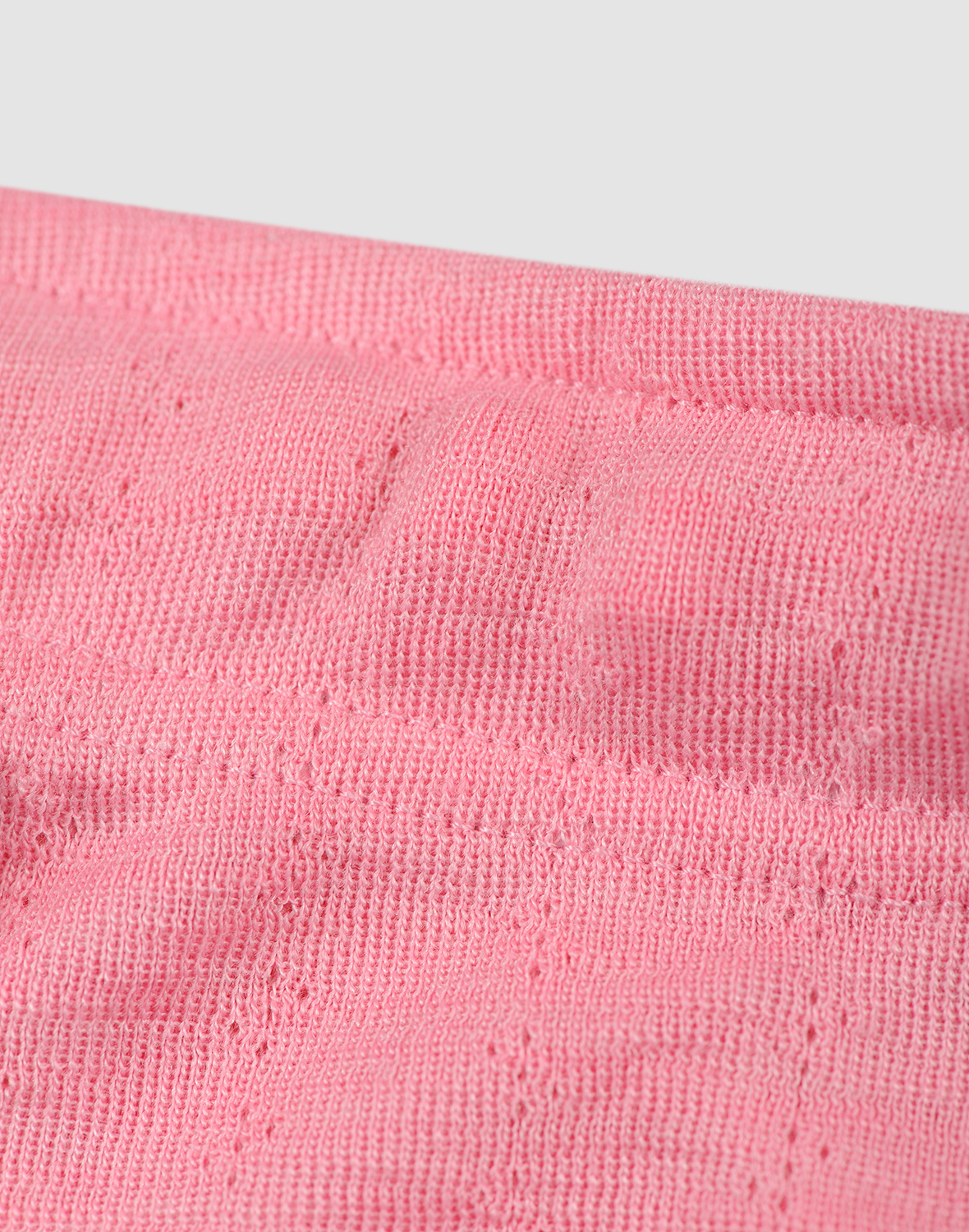 Pointelle shorts van merinowol/zijde voor kinderen