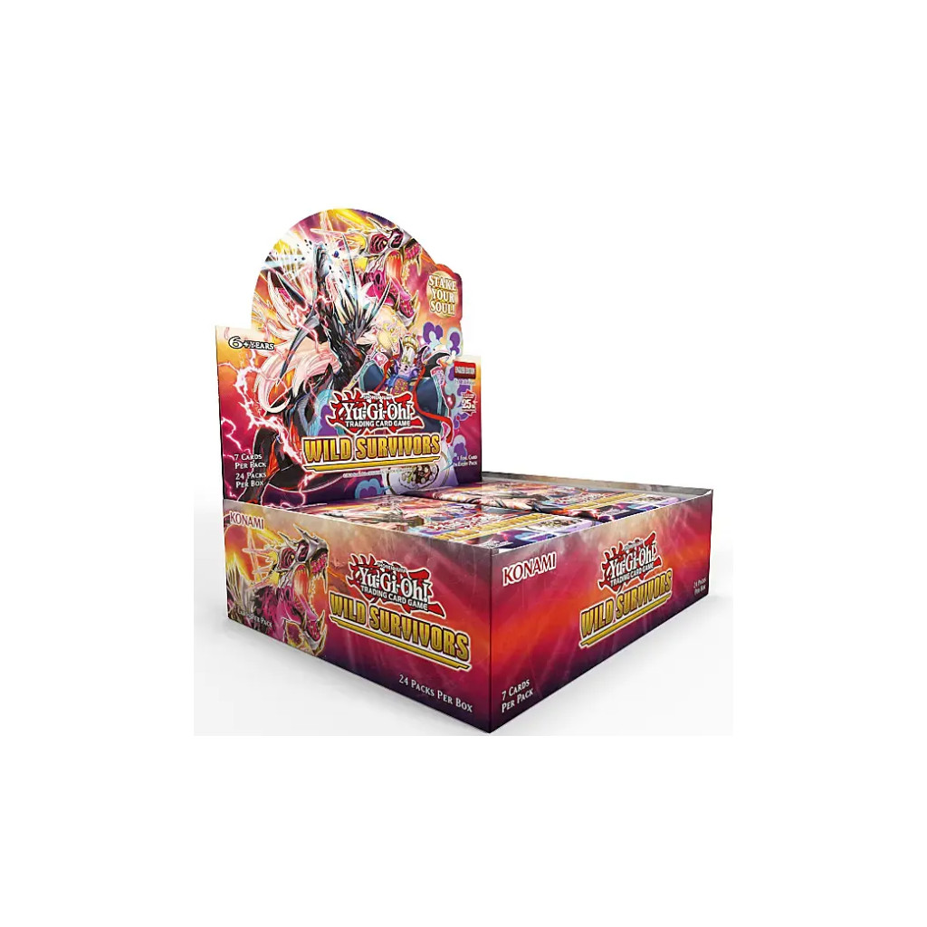 YU-GI-OH! JCC - Boite de 24 Boosters Wild Survivors