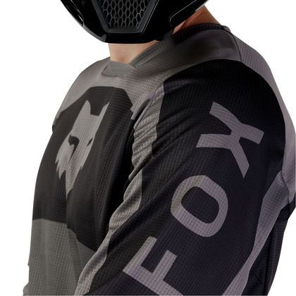 Maillot cross Fox 180 - NITRO 2024 - Noir / Gris