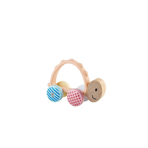 Tortue turbo à rouler Bois et multicolor - HAPE