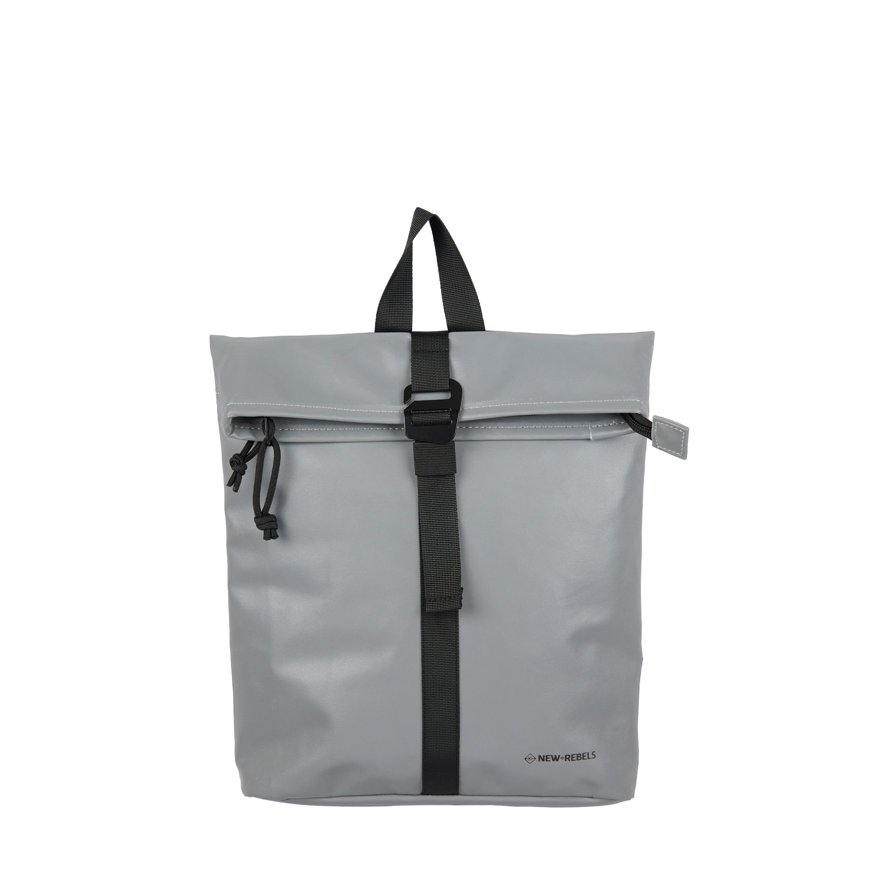 New Rebels Reflect Los Angeles Rolltop Backpack Mini Silver