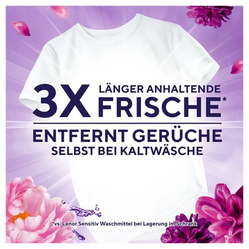 LENOR Flüssigwaschmittel, Amethyst Blütentraum