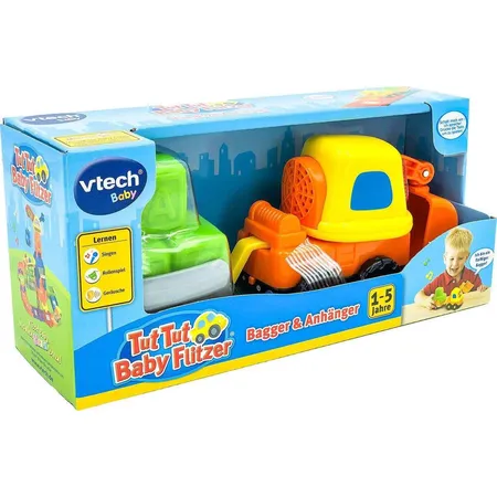 VTech Tut Tut Baby Flitzer Bagger & Anhänger