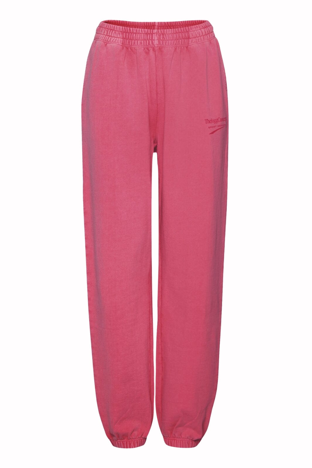 The Jogg Concept Jcrubi Logo Pants 182143 beetroot purple