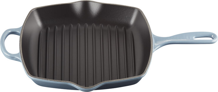 Le Creuset Kvadratisk Grillpande 26 cm Chambray Chambray