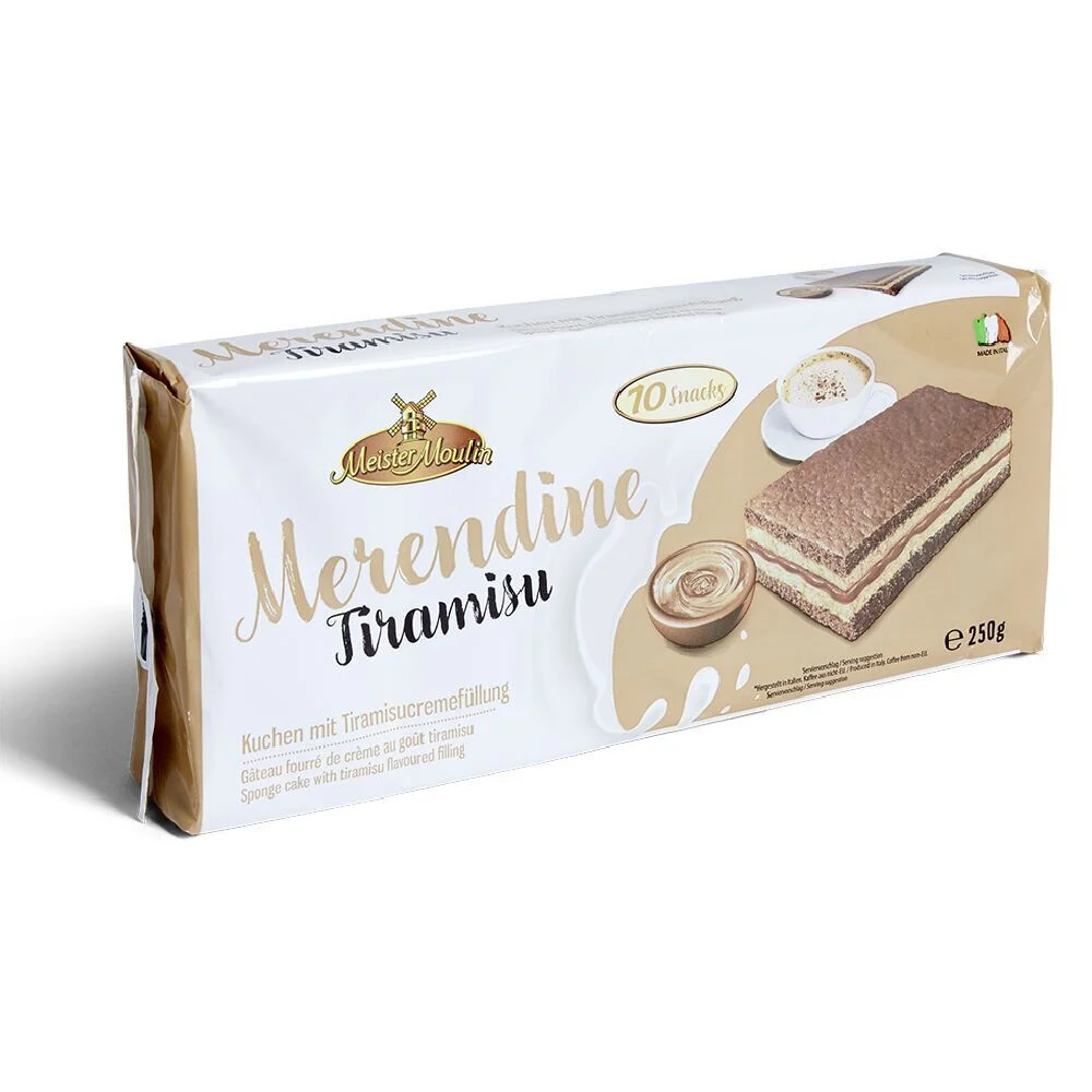 Cake fourré crème tiramisu 10 pièces 250g