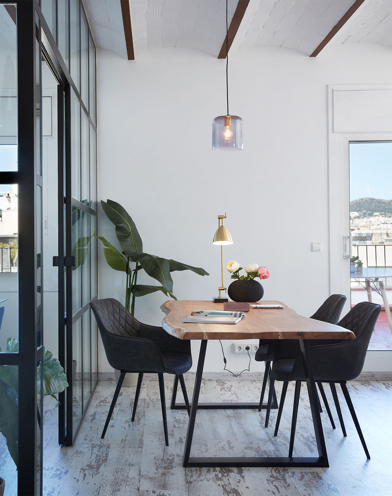 Kave Home Esstisch ALAIA 220 x 100 cm Akazie massiv