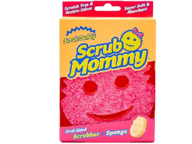 Scrub Daddy Scrub Mommy Original Putzschwamm 1 Stück, Pink Der Schwamm aus Shark Tank