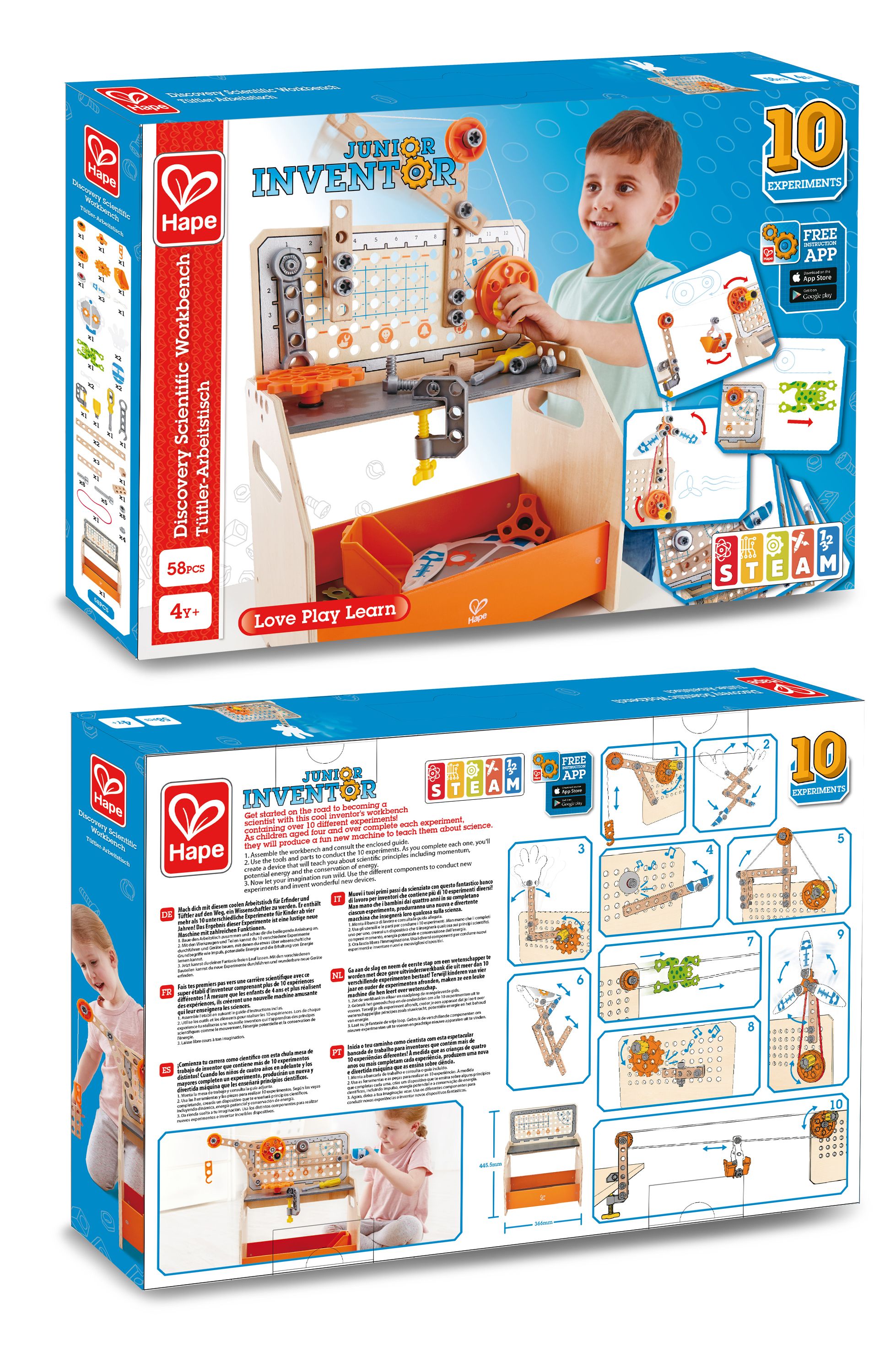 Hape Tüftler-Arbeitstisch