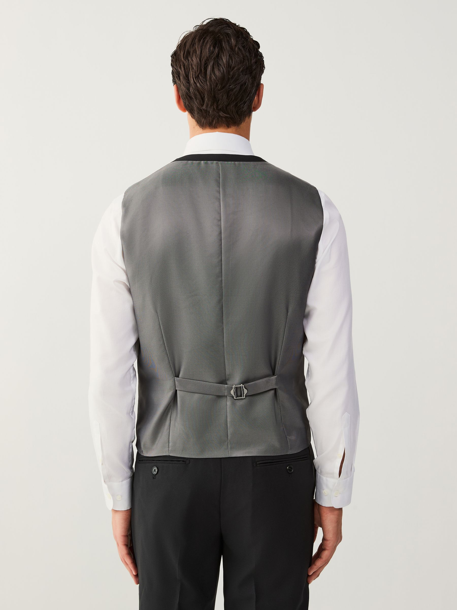 Zwart - Regular fit must-have gilet
