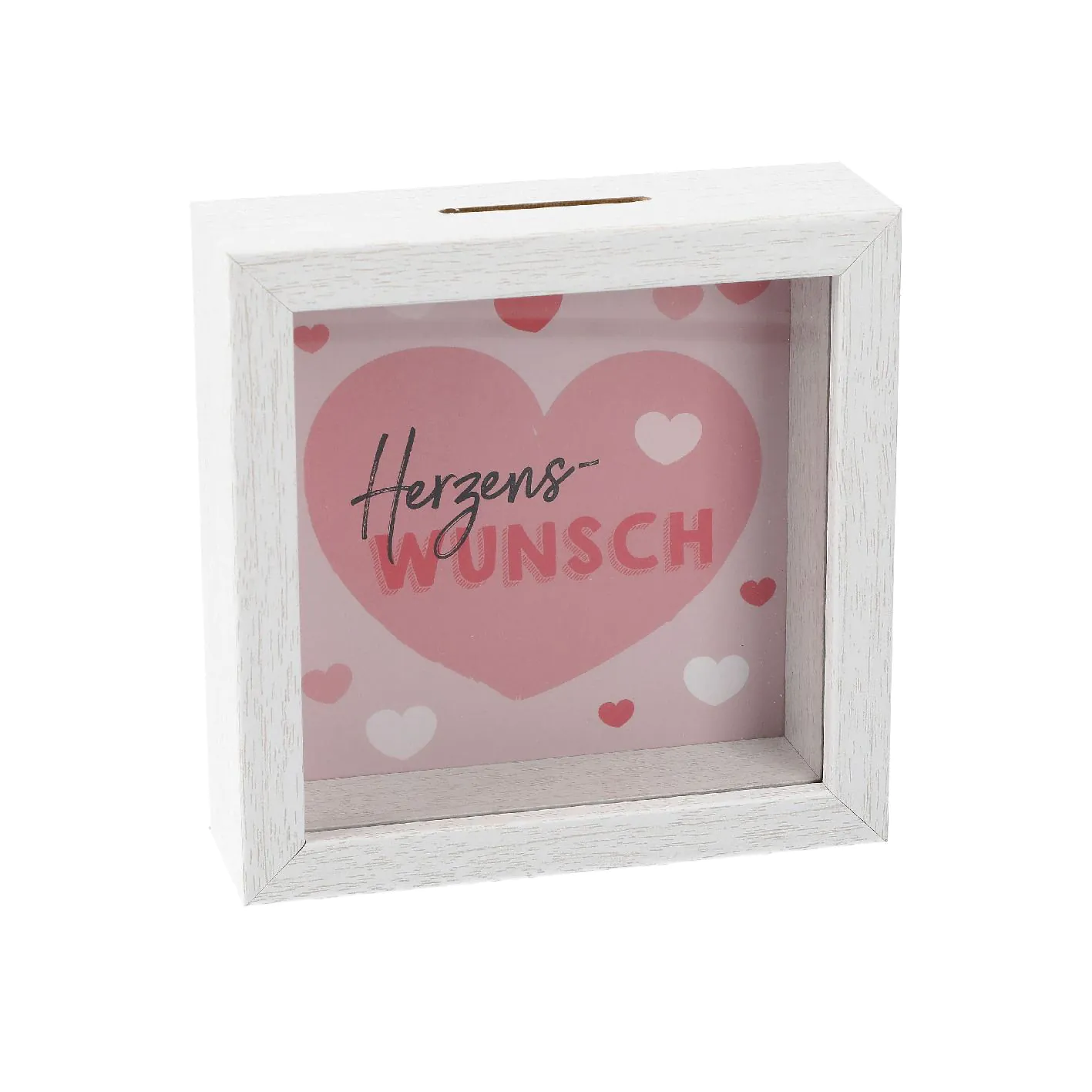 Spardose Herzenswunsch 12 cm