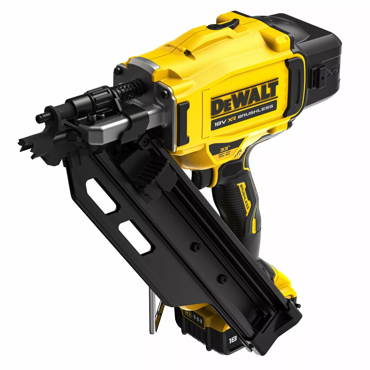 DeWALT DCN930P2 18V Li-ion accu constructie tacker set (2x 5.0Ah accu) in Tstak - 50-90mm - 2-Speed