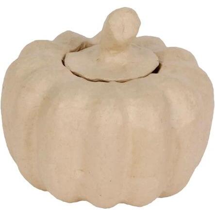 Boite citrouille 15x15x13cm - Kraft