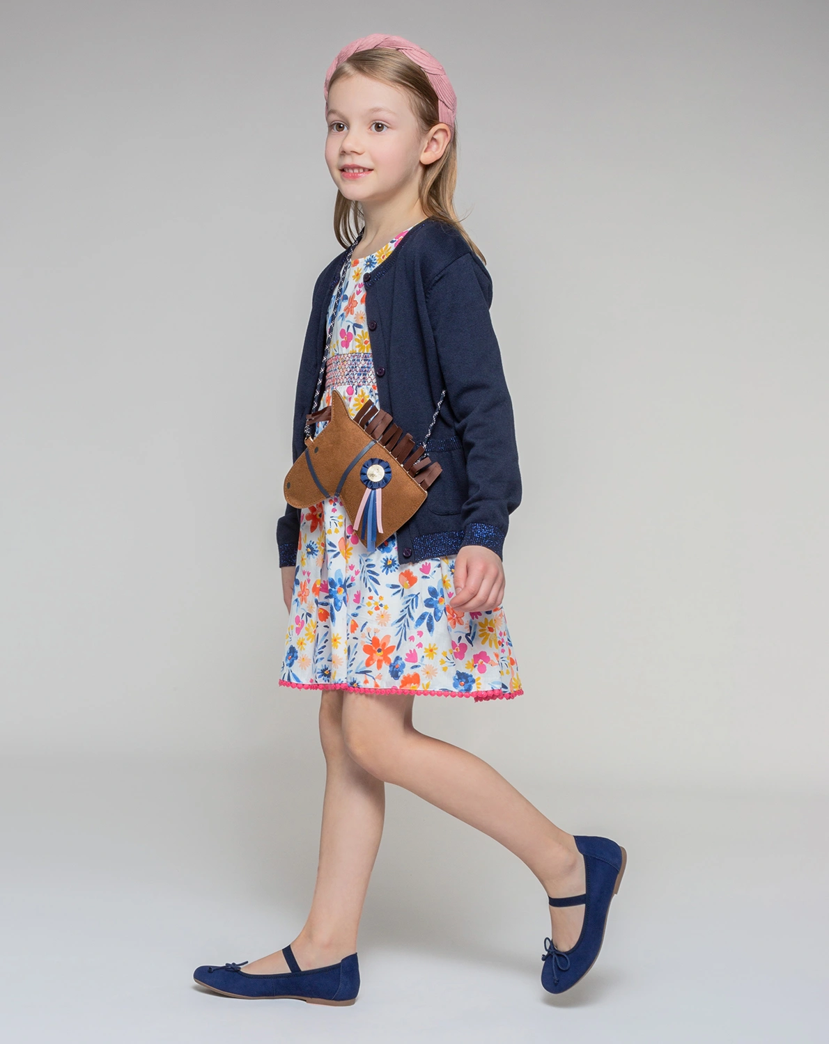 Strickjacke AMALIA  in dunkelblau