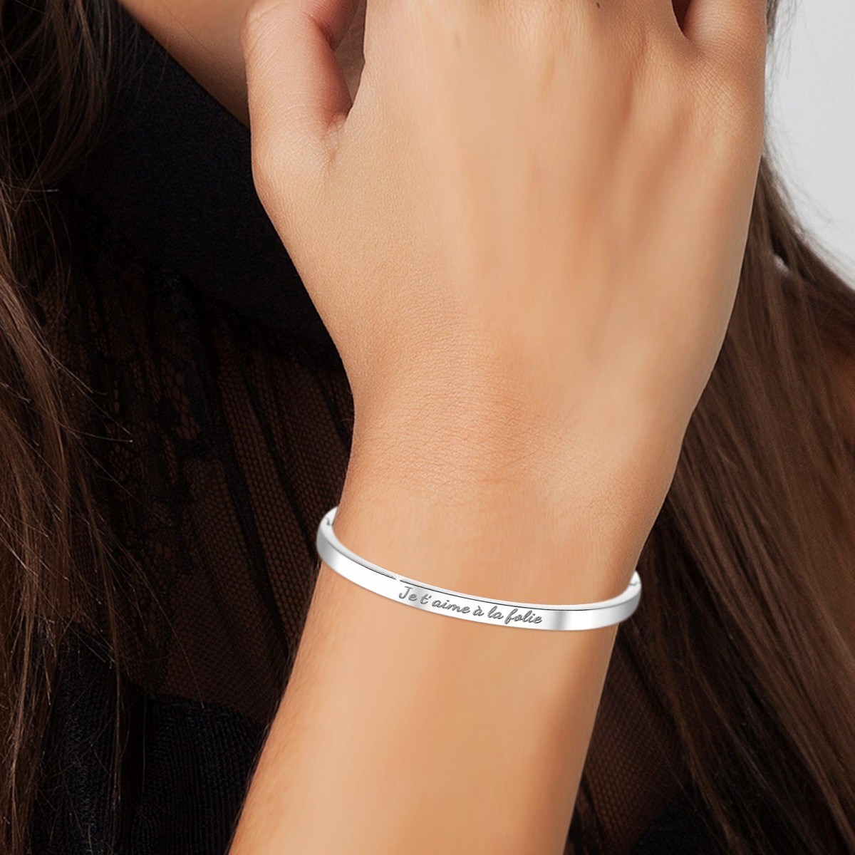 Je t'aime à la folie - Bracelet SC Crystal