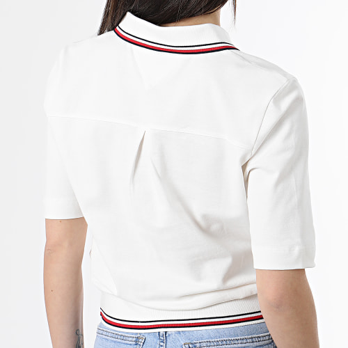 Polo Manches Courtes Femme 7821 Blanc