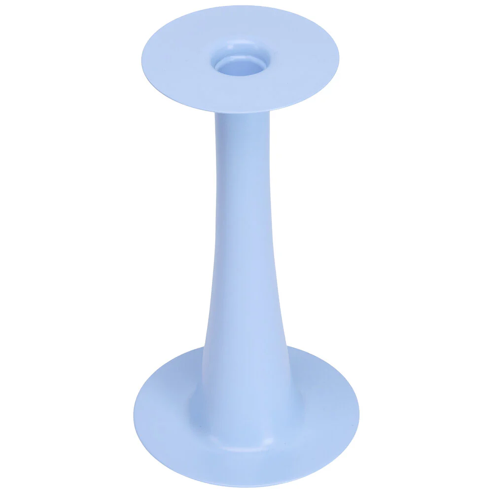 Design Letters  Trumpet 2-in-1 vase & lysestage, blå - H24 cm