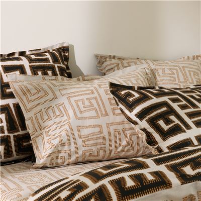 Linge de lit graphique ethnique
