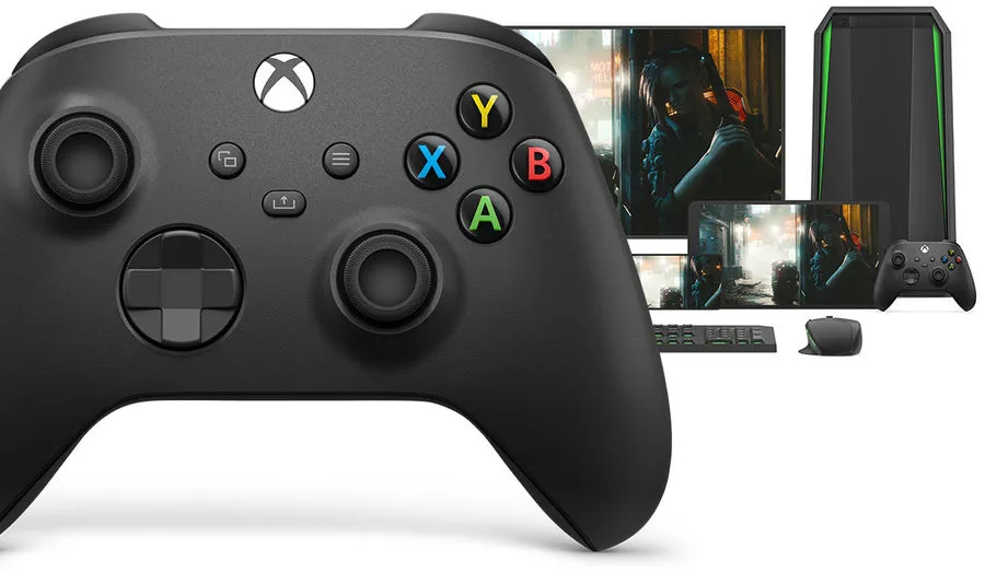 Microsoft Xbox Controller Noir Manettes de jeu