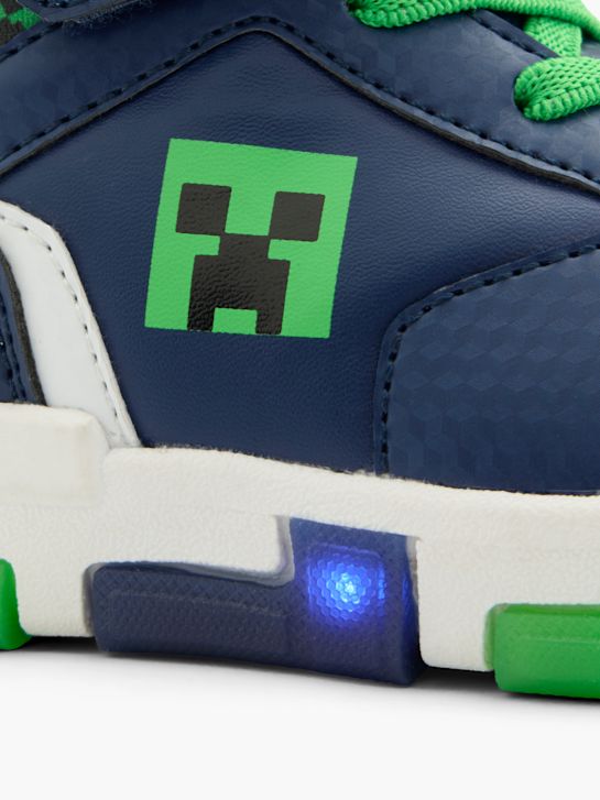 Minecraft Hoher Sneaker Blau