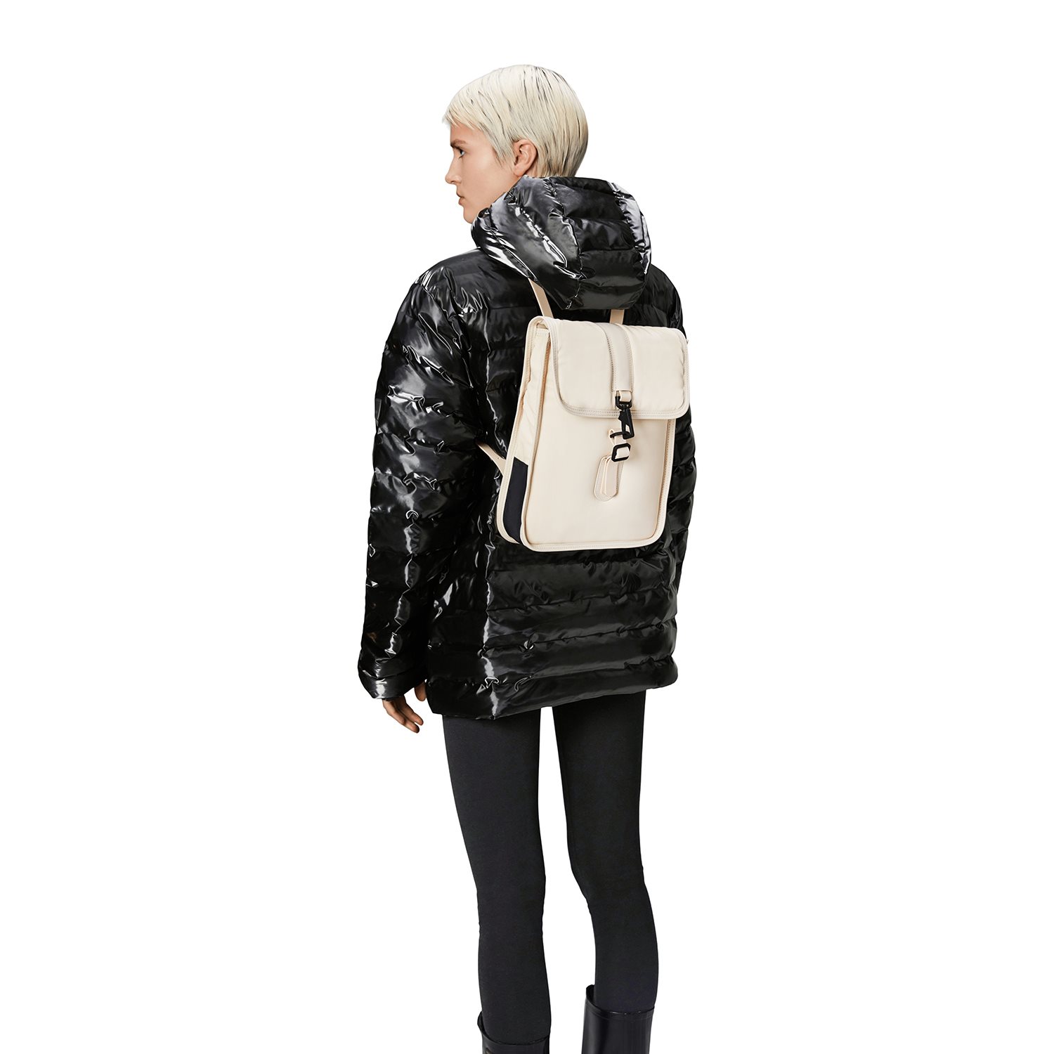 Rains Puffed Backpack Micro W3 dune
