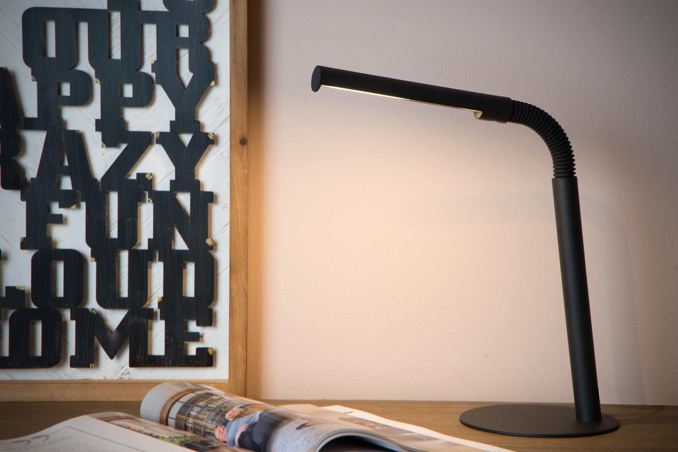 Lucide GILLY Bureaulamp - Zwart