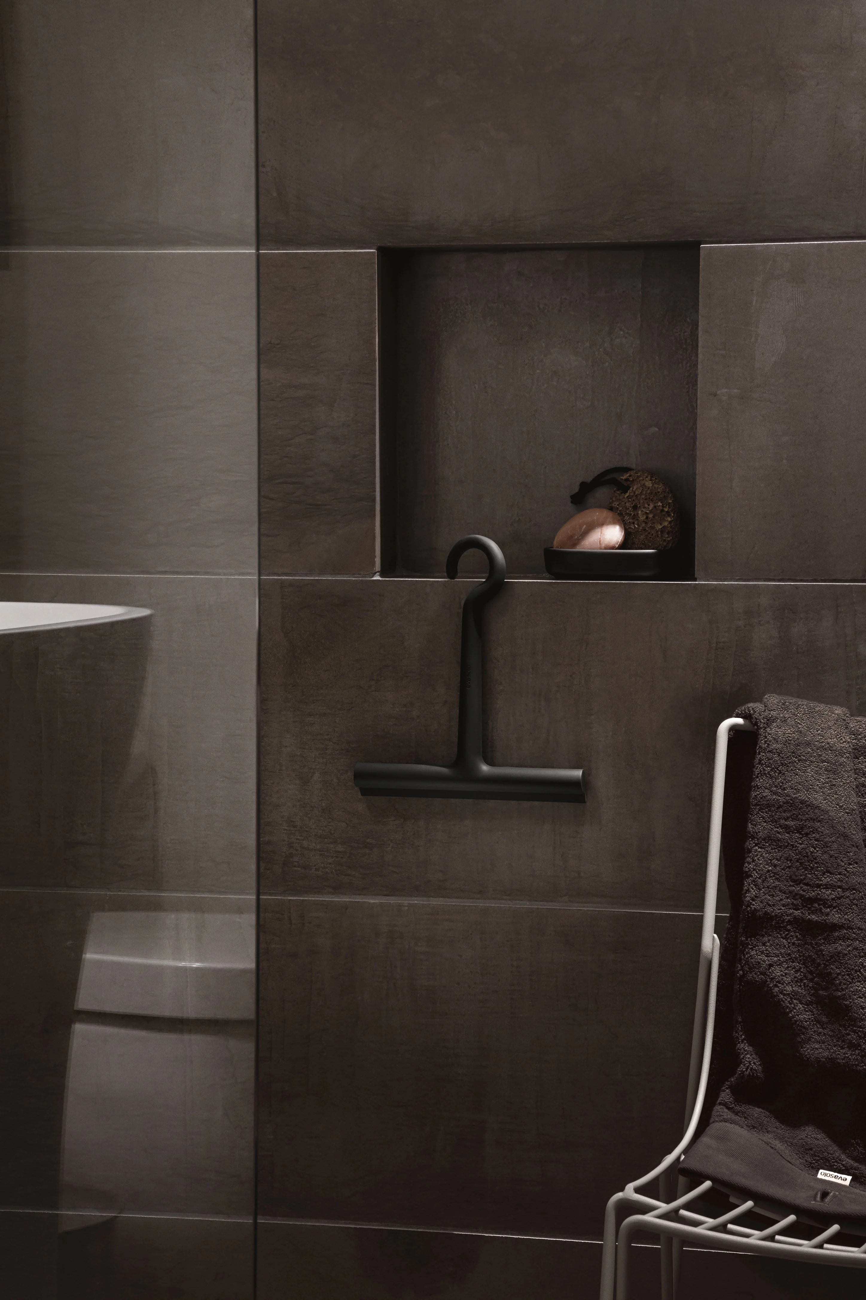 Raclette de douche | Noir