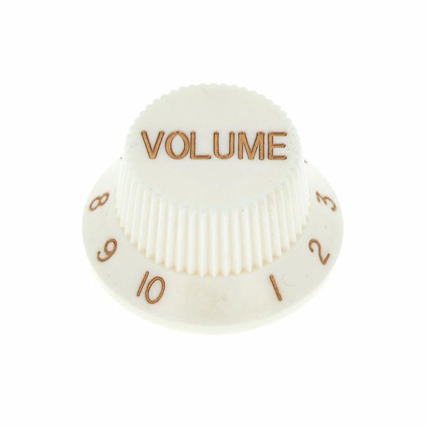 Harley Benton Parts Volume Poti Knob White
