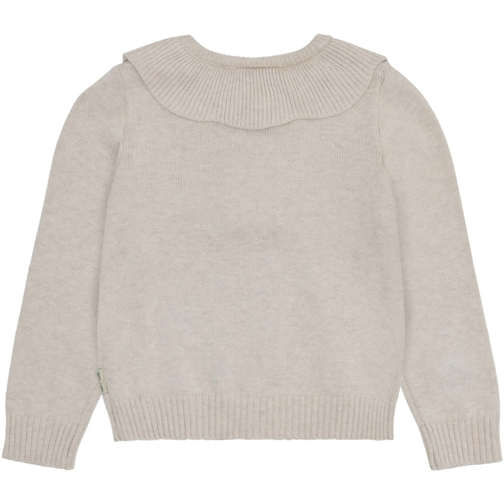Køb Hust & Claire Wheat Melange Camilia Flower Emb.