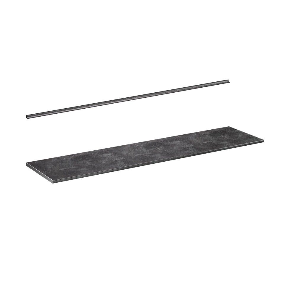 Vicco Küchenarbeitsplatte R-Line Anthrazit 240 cm