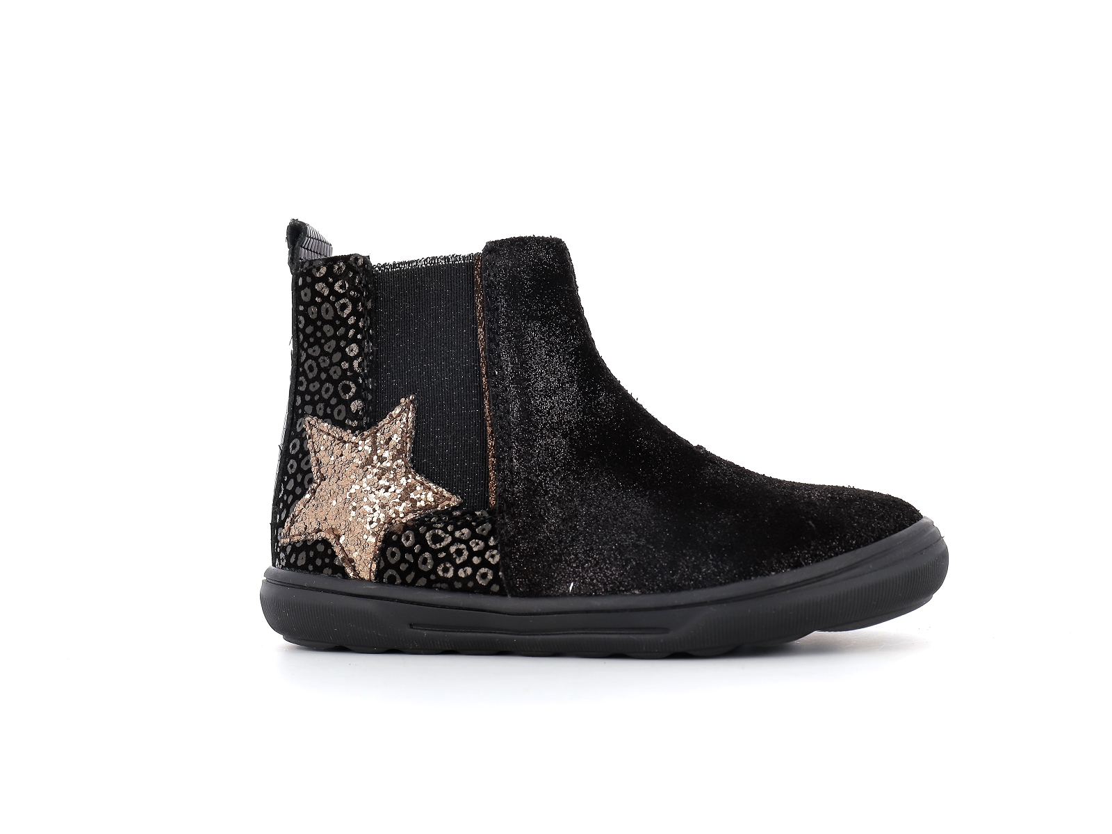 Bopy-SAMALAC Cuir Noir Bronze