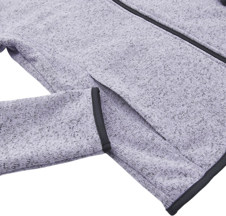 H2O Melvin Knit fleecetrøje Lilla