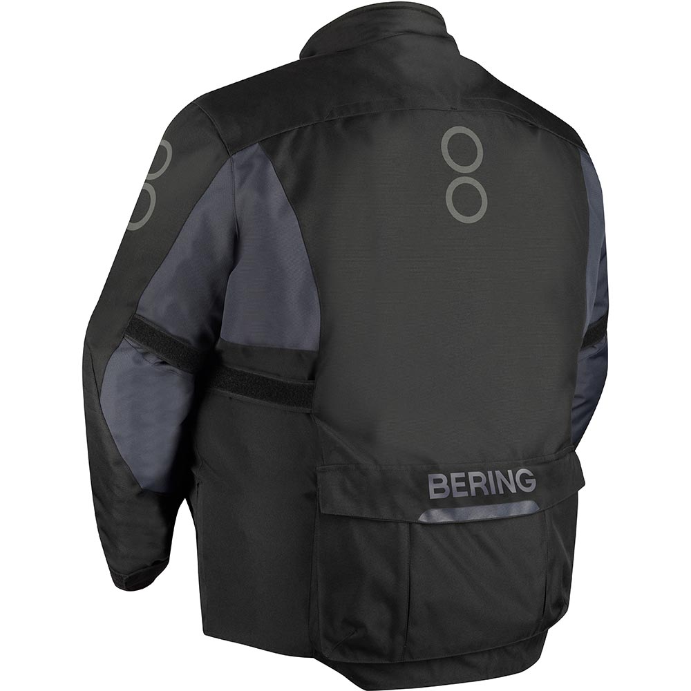Bering - Veste Siberia King Size - grande taille Noir / Gris